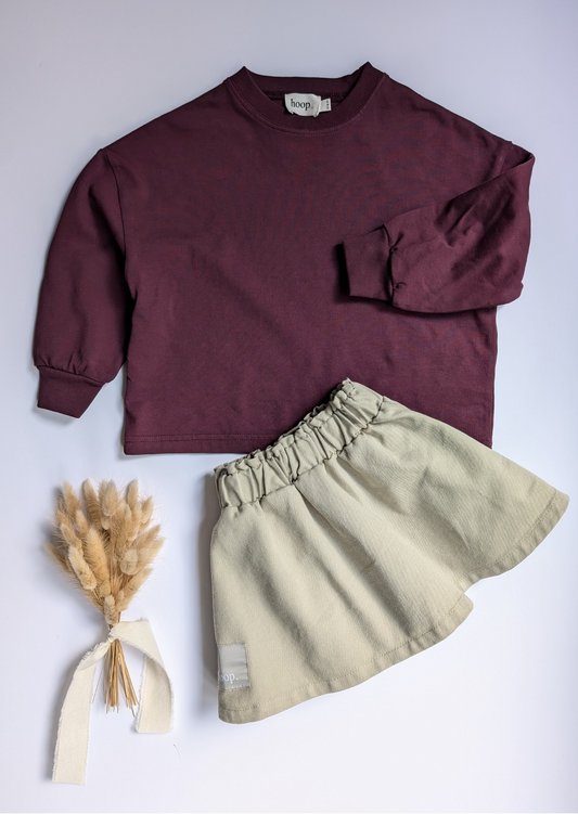 Long Sleeve Tee Berry