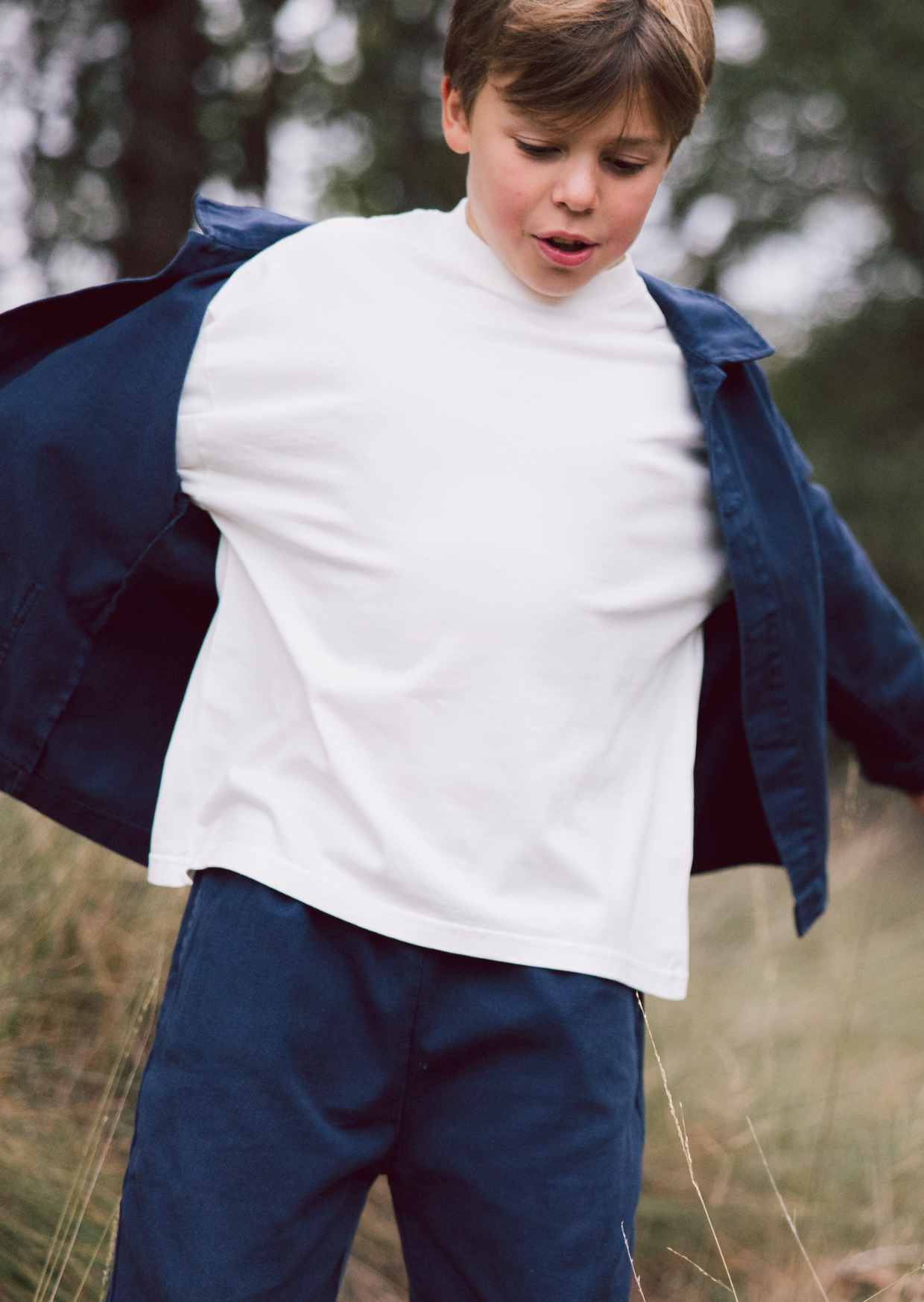 Long Sleeve Tee Off White