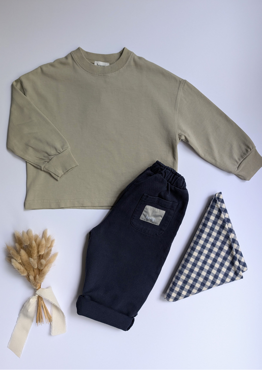 Long Sleeve Tee Stone