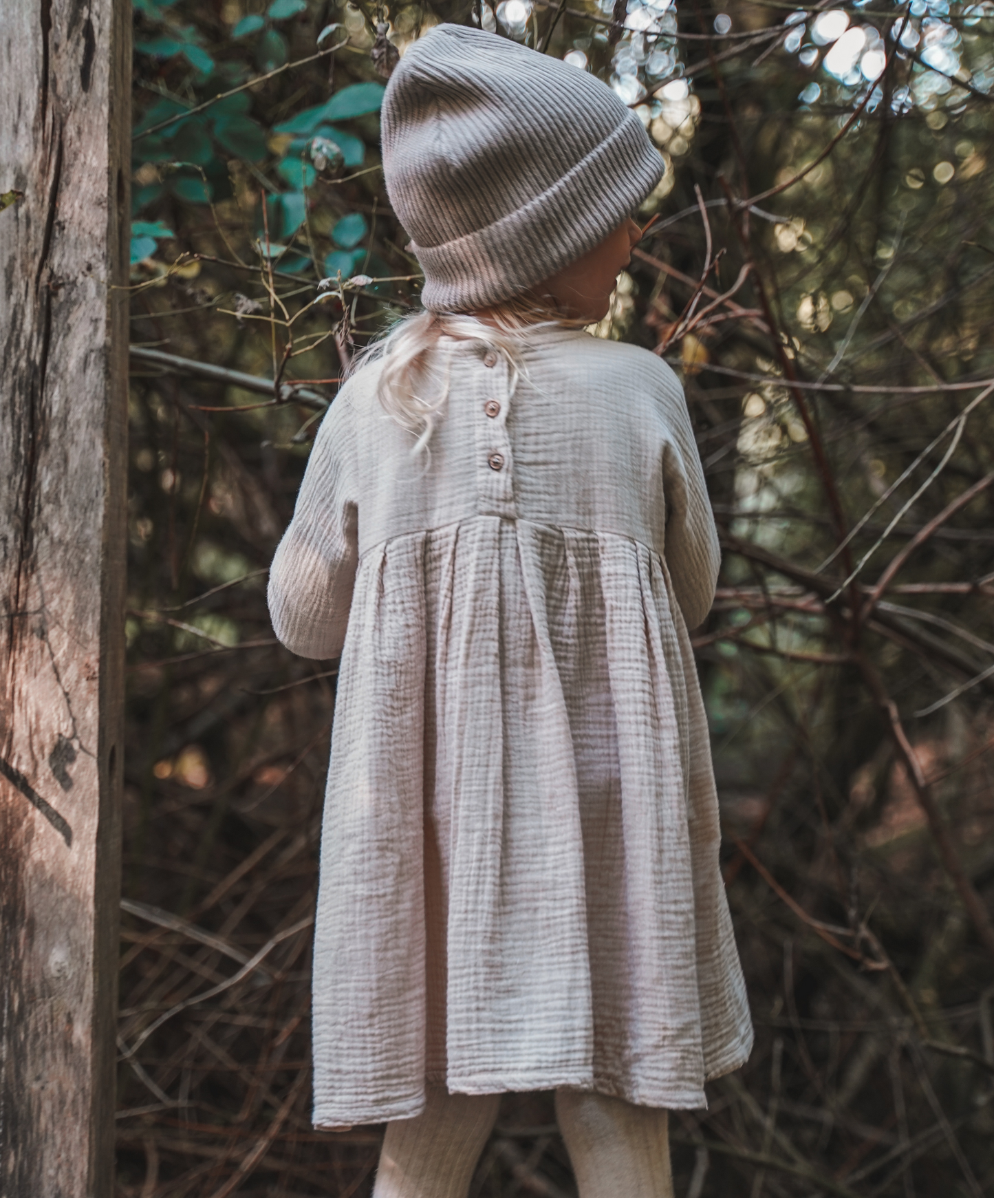 The Pure dress - sand beige