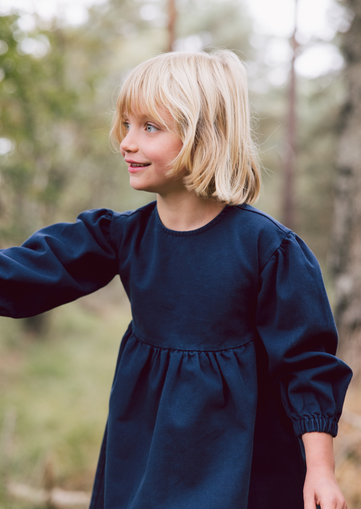 Denim Dress Navy