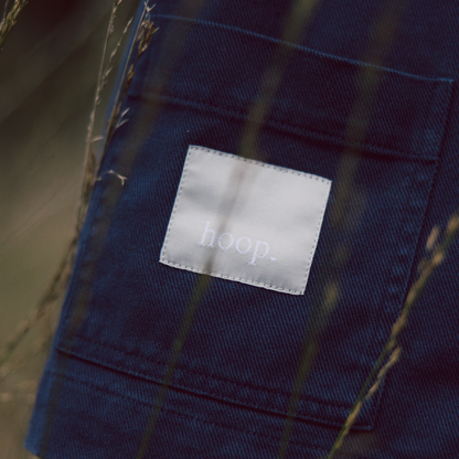 Denim Shacket Navy