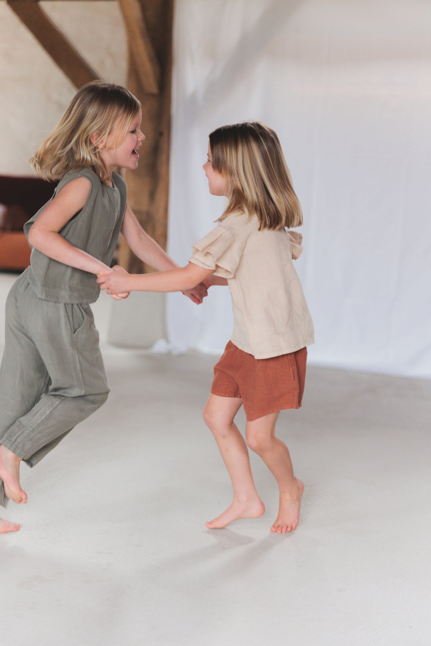 Frill Shirt Sand