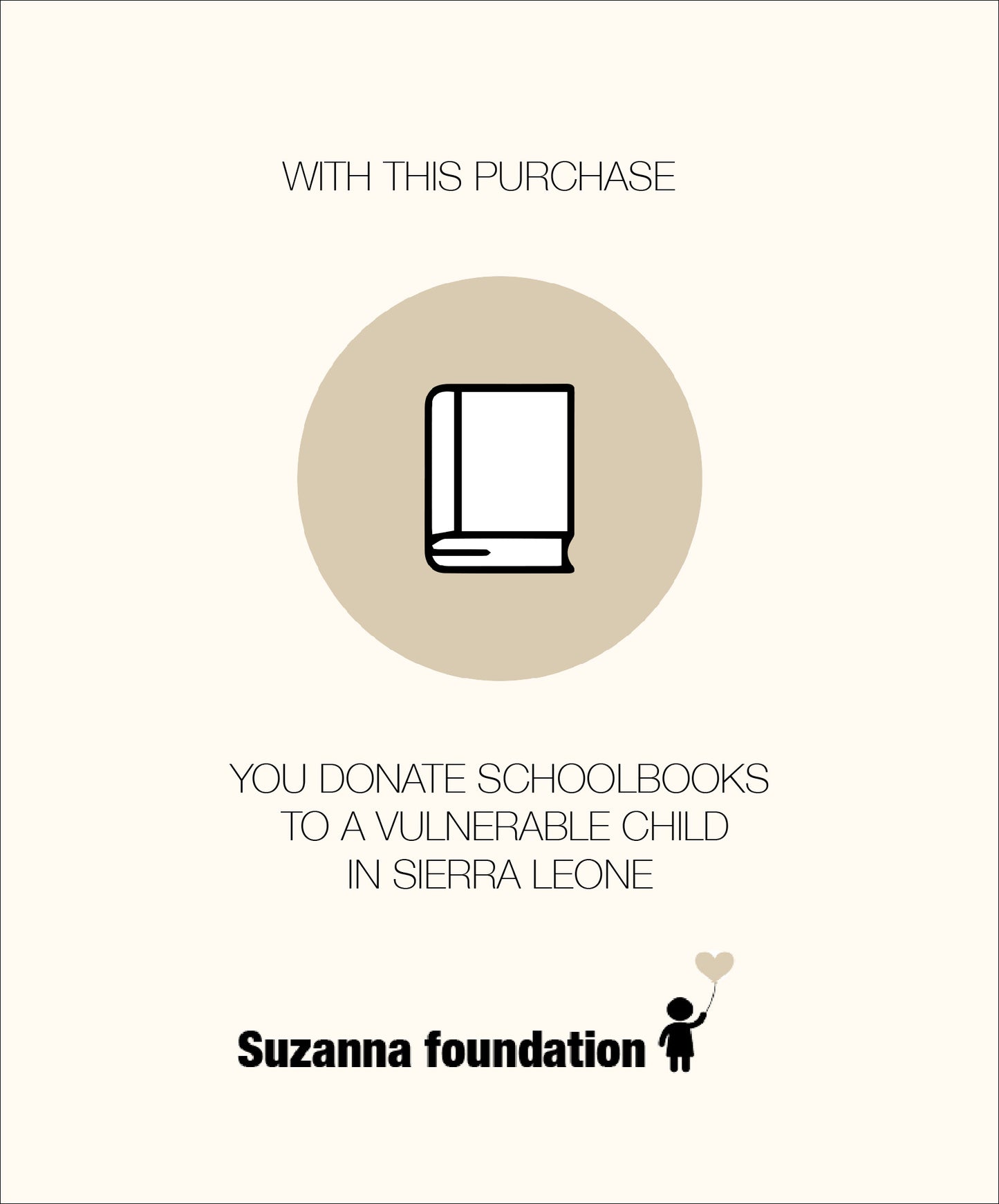 donation Suzanna foundation